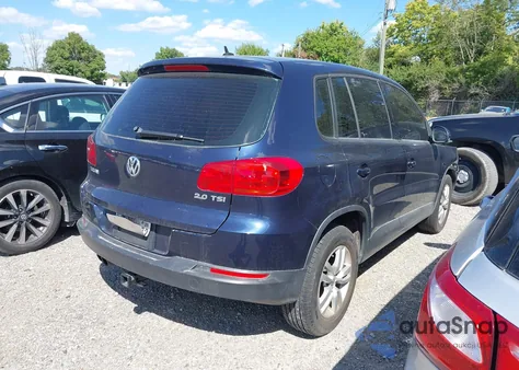 2014 Volkswagen Tiguan S from USA, damaged, VIN WVGAV3AX4EW535576